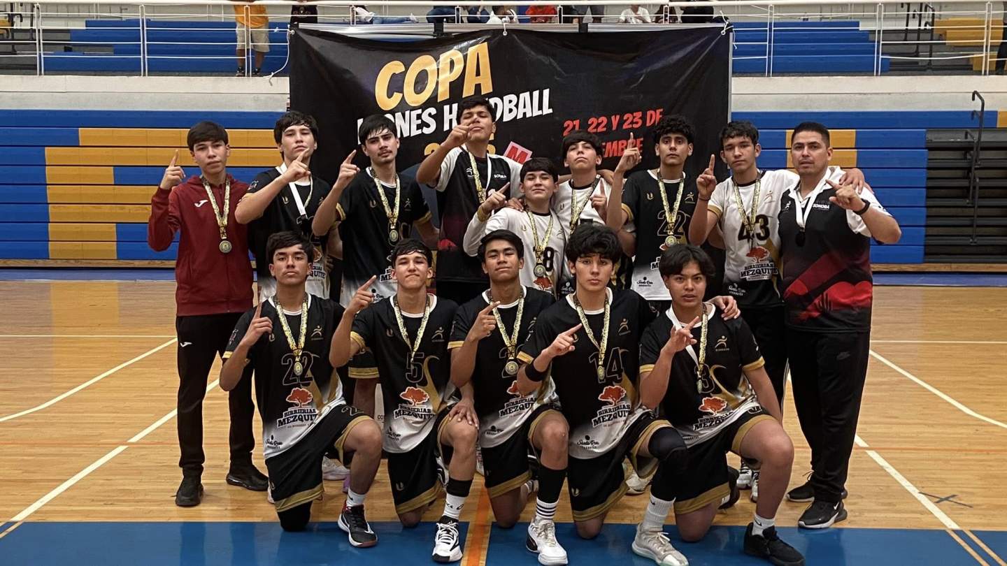 SONORA CONQUISTA CUATRO MEDALLAS EN COPA LEONES DE HANDBALL EN NUEVO LEÓN